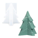 Moule en silicone pour couler une grande pièce Jesmonite décoration de sapin de Noël