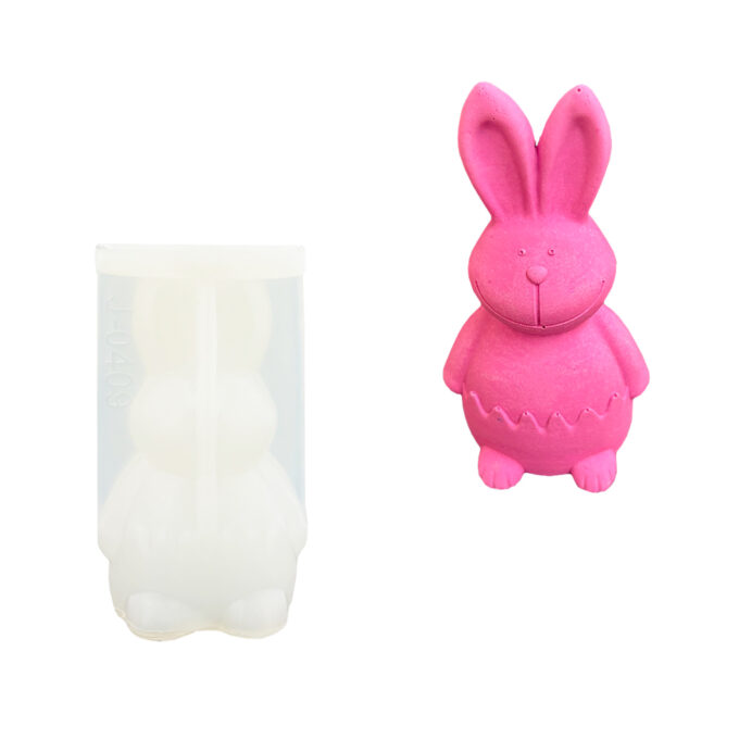 Silikonform für gießen ein Medium Jesmonite Hasendekoration