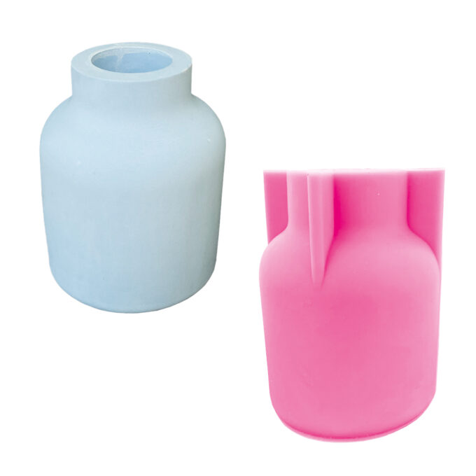 Stampo in silicone per realizzare un vaso in Jesmonite