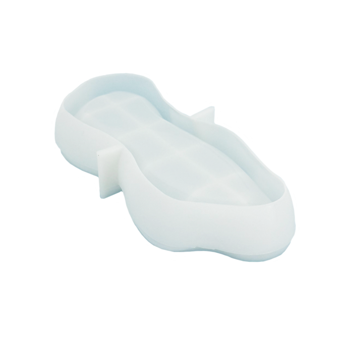 Moule en silicone pour couler un bol de forme organique irrégulière en Reslin