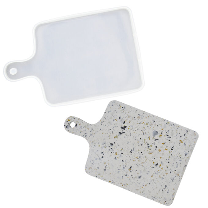 Stampo in silicone per realizzare un tagliere " Jesmonite "
