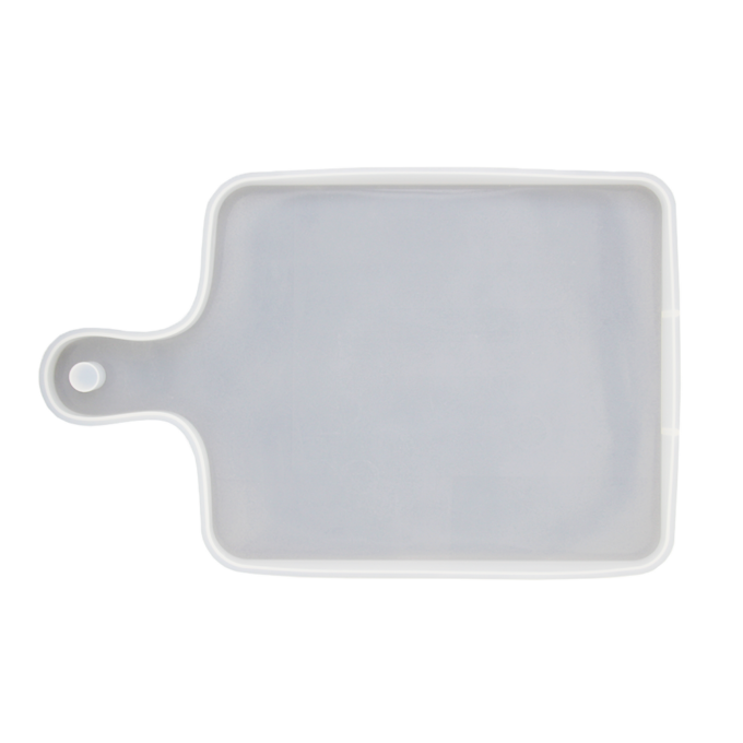 Silicone mould for casting a cutting board in Reslin