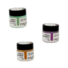 Reslin mica powders