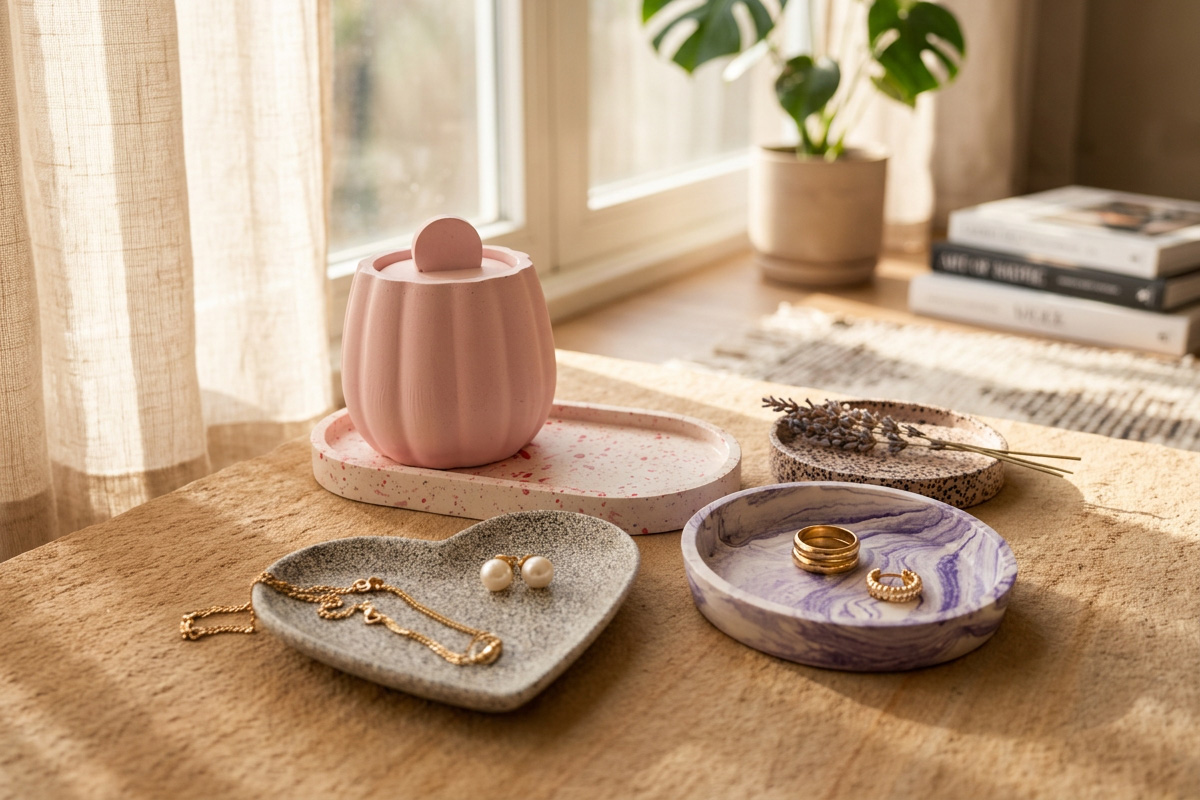 Wat je allemaal kunt maken met Jesmonite®: 10 makkelijke ideeën
